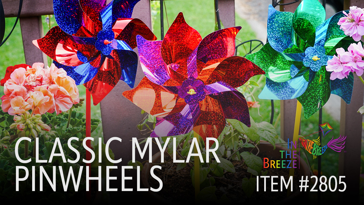 Metallic Dollar Tree Pinwheels