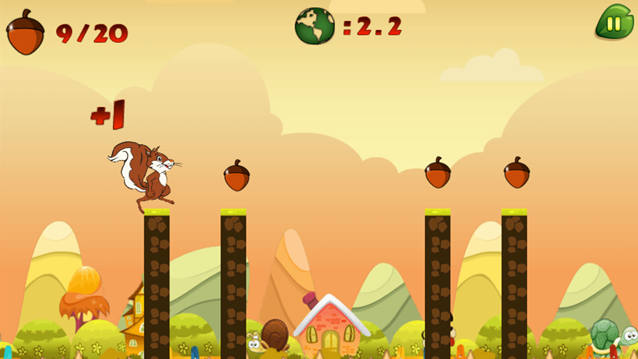 Squirrel Run App on the Amazon Appstore