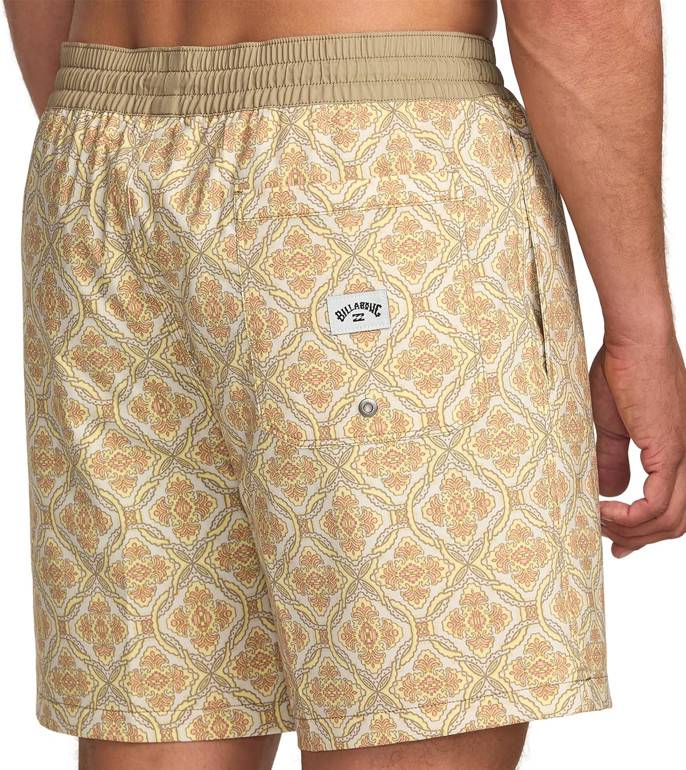 Good Times Layback Elastic Waist 16 Inch Swim Trunks - Image 2