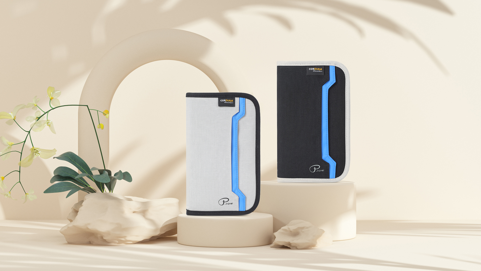 Lychii Porta Passaporto con Blocco RFID, Custodia Passaporto da Viaggio