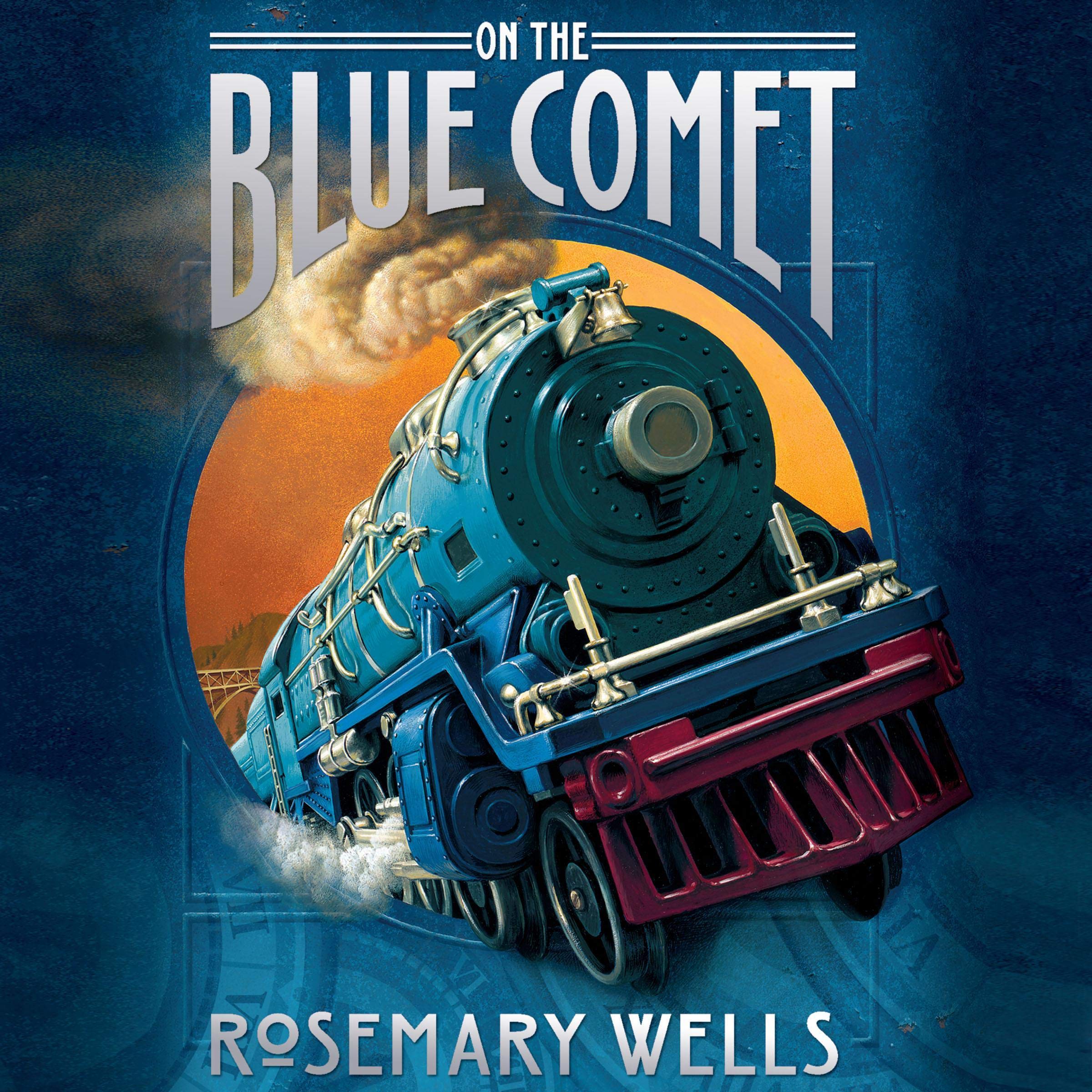 Cover art for On the Blue Comet
