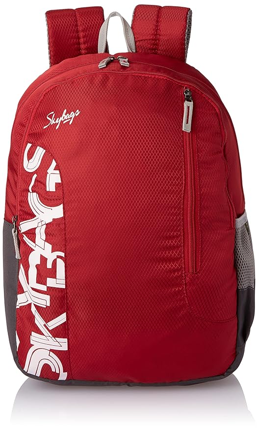 Skybags Brat Wine Red 46 Cms Casual Standard 2 Compartment Backpack, 28 Lt