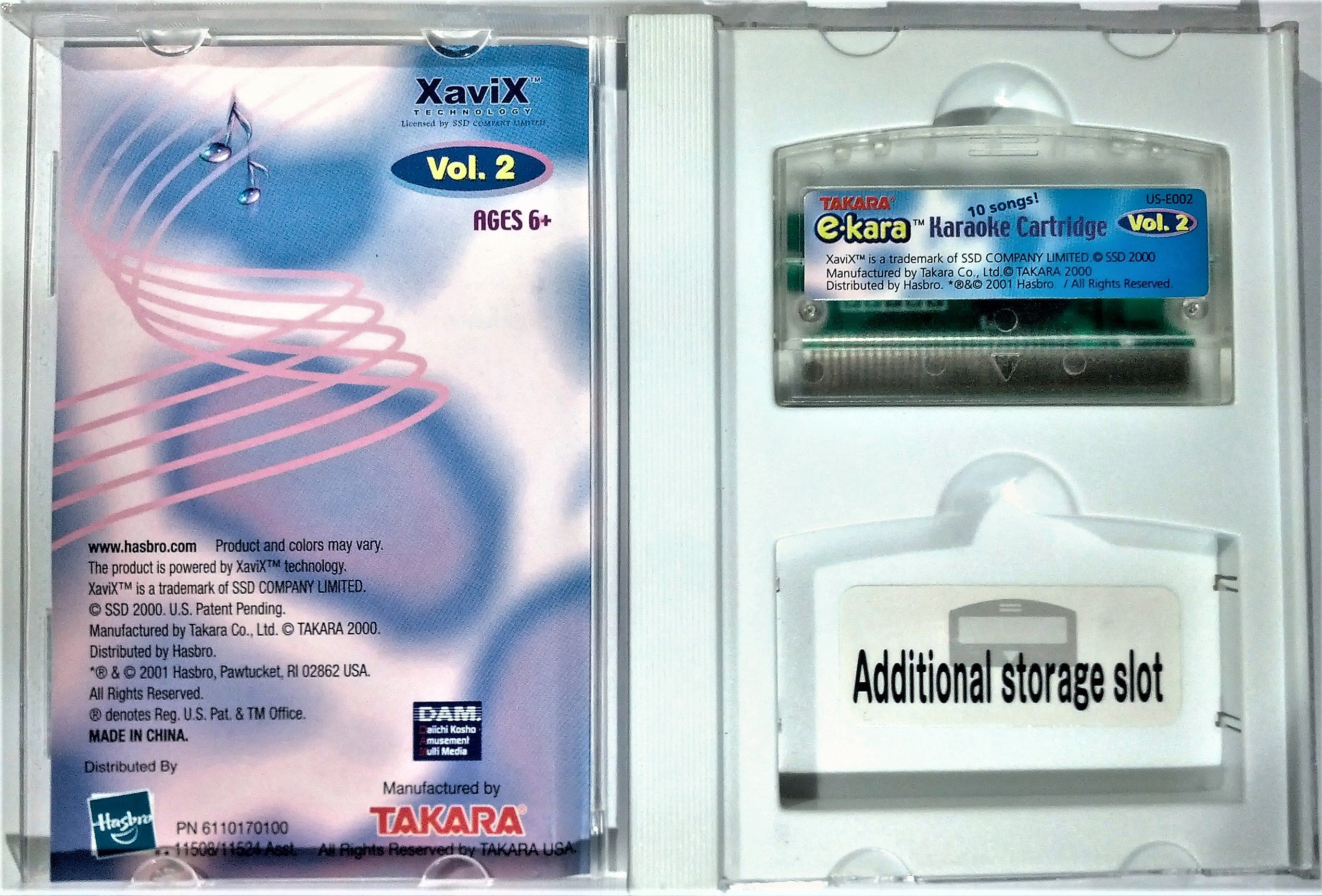 Amazon.com: Xavix E Kara Karaoke Cartridge Volume 2 : Toys & Games