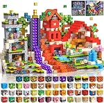 Blocs magnétiques 220 PCS Blocs de construction magnétiques, 3+ STEM Jouets sensoriels Montessori, Cube magnétique pour 3 4 5 6 7 8 9 10 11 12 8-12 ans garçons & Cadeaux d'anniversaire pour filles