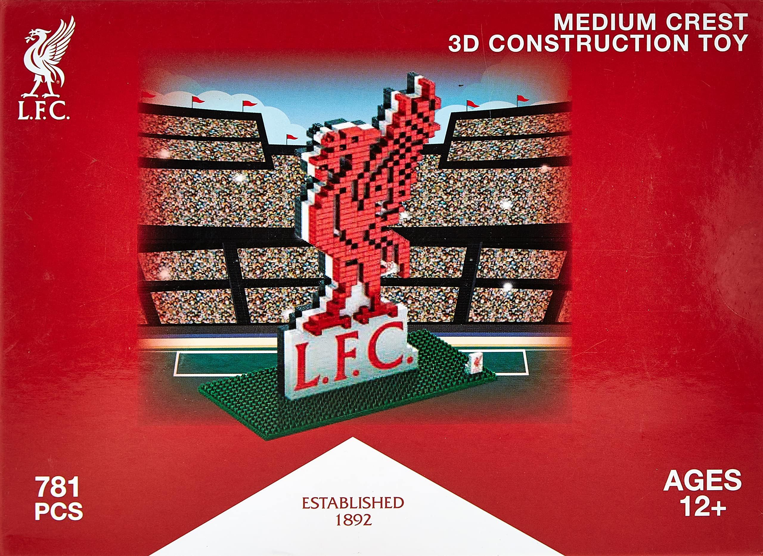 Football Liverpool BRXLZ Toy Collection Logo