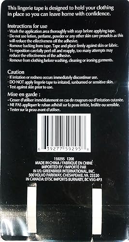 Vista 2 de Cinta de lencería - Mantiene tu ropa en su lugar!