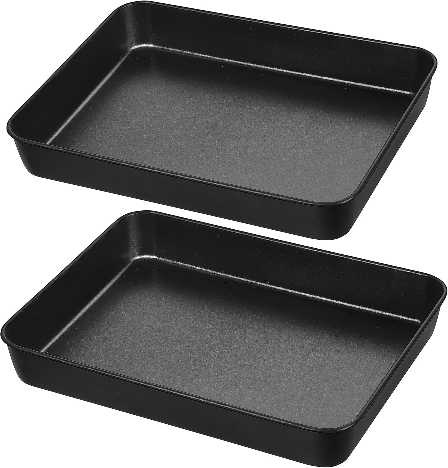 Herogo Deep Baking Pan Set of 2, 8 X 10.5 Inch NonStick