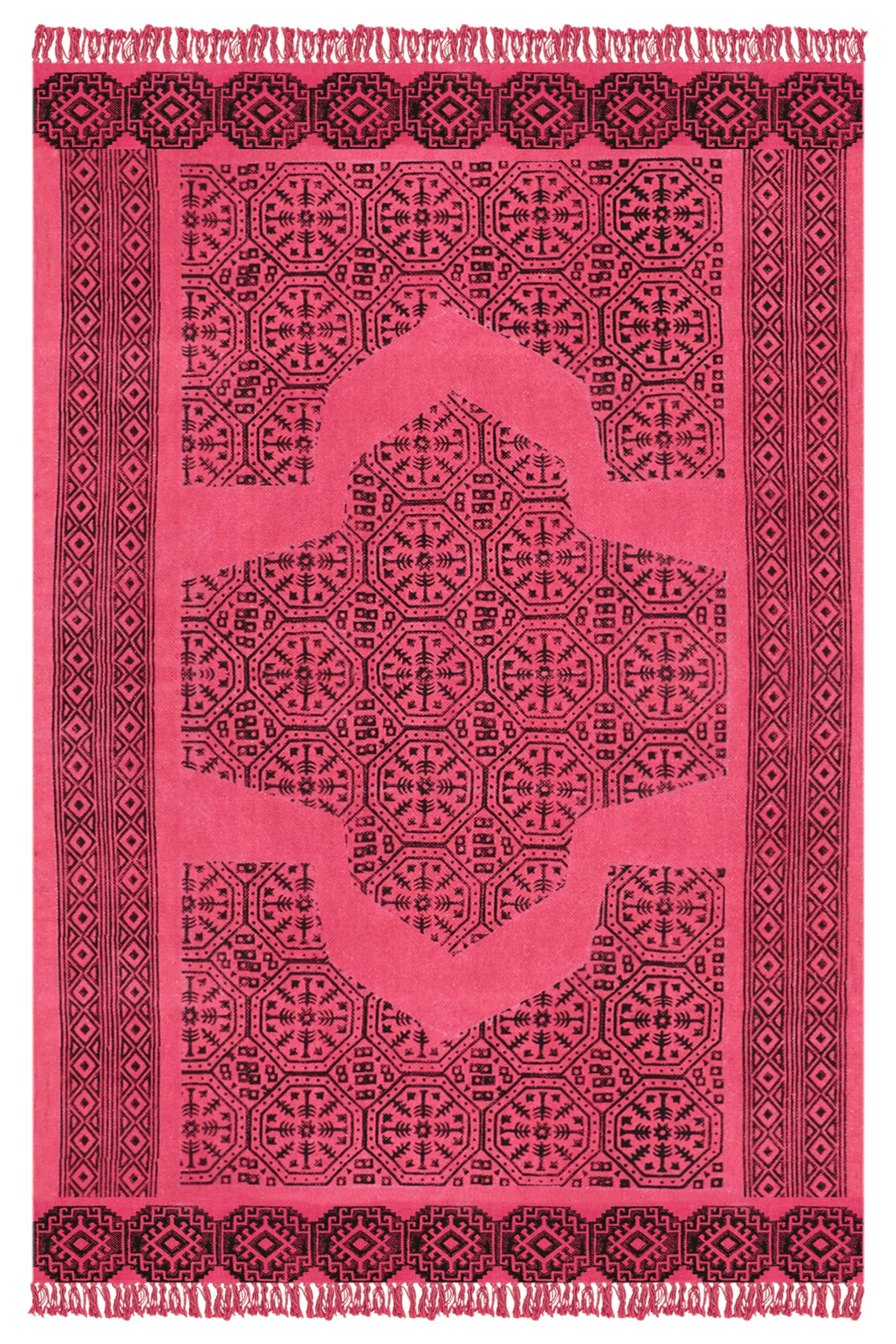 Tapis facile à laver à la main Kilim Stone mince pour salon et chambre