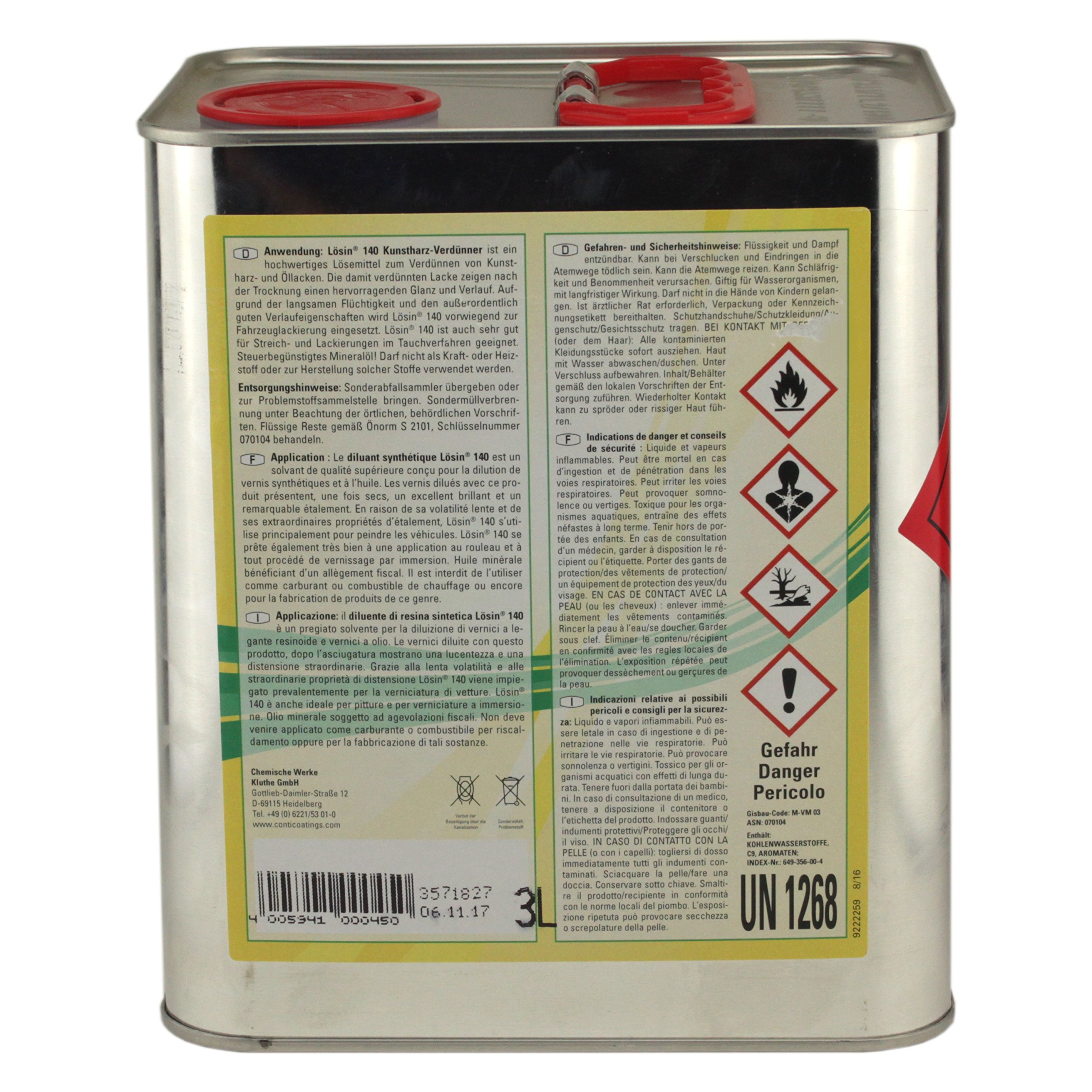 Lösin 140 Kunstharzverdünner (3 Liter)