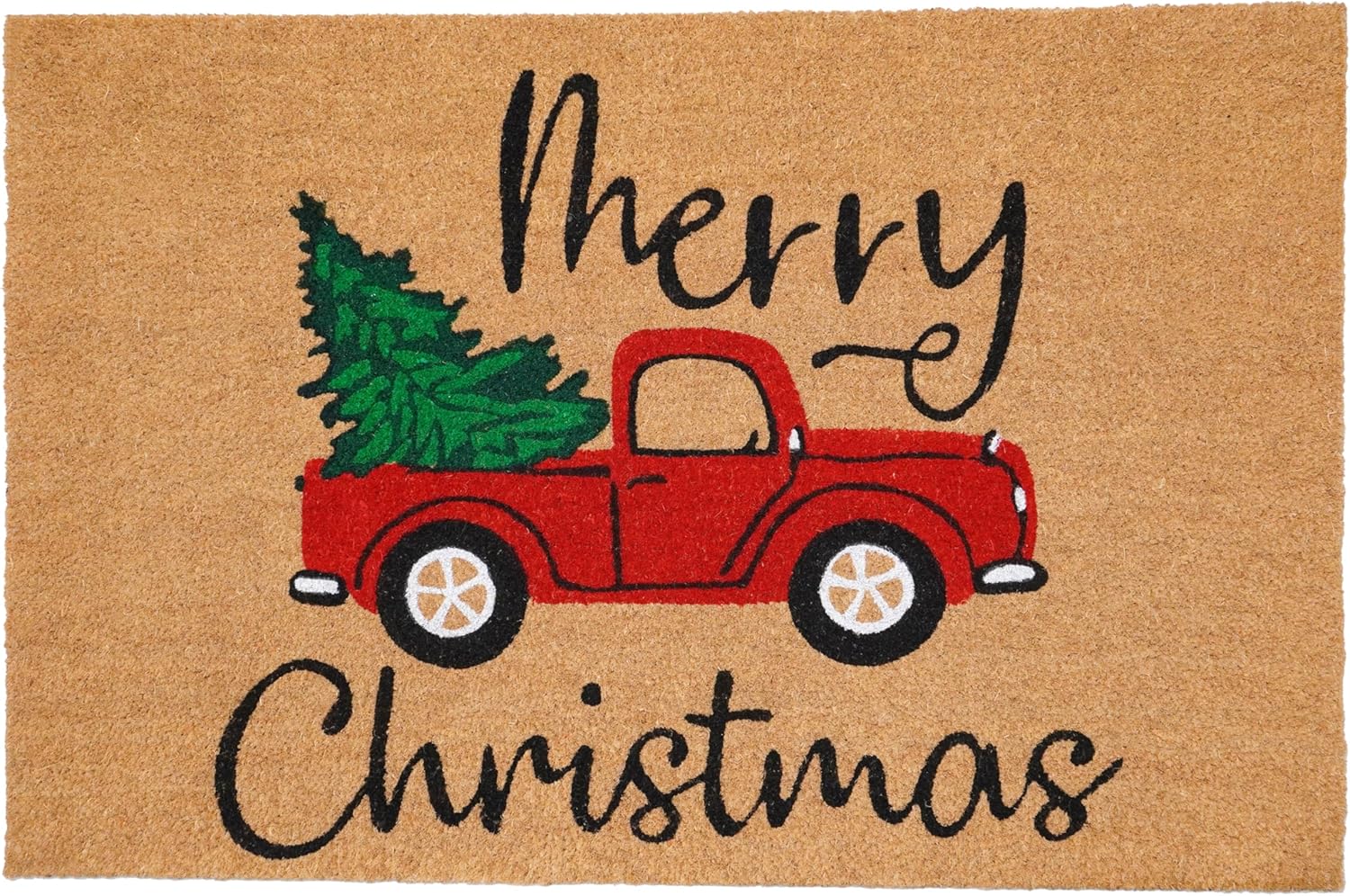 Calloway Mills AZ106332436 Christmas Fun Doormat, 24" x 36", Multicolor