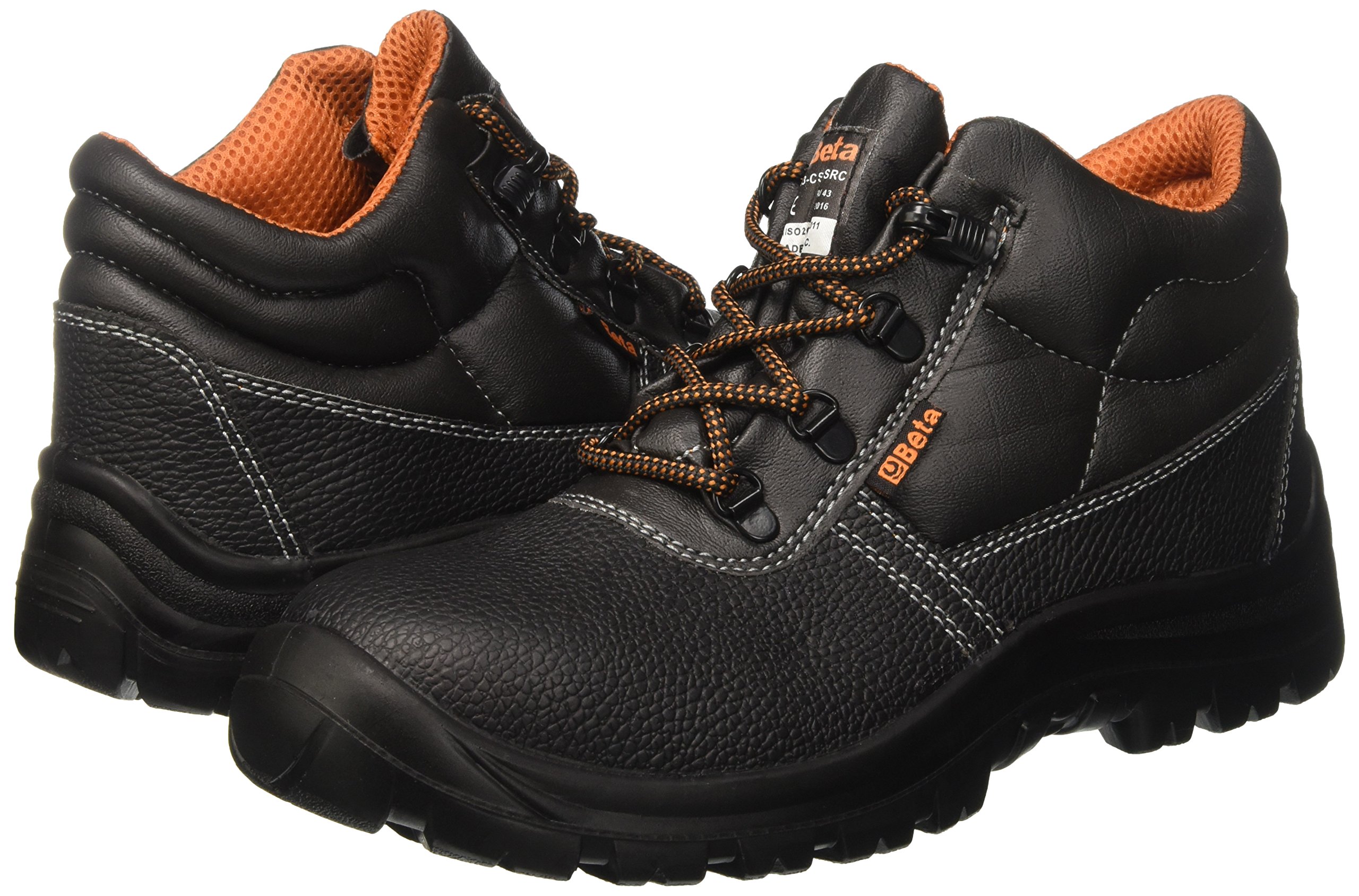 Beta Scarpe da lavoro antinfortunistiche alte pelle suola antiscivolo 7243C (N.41)