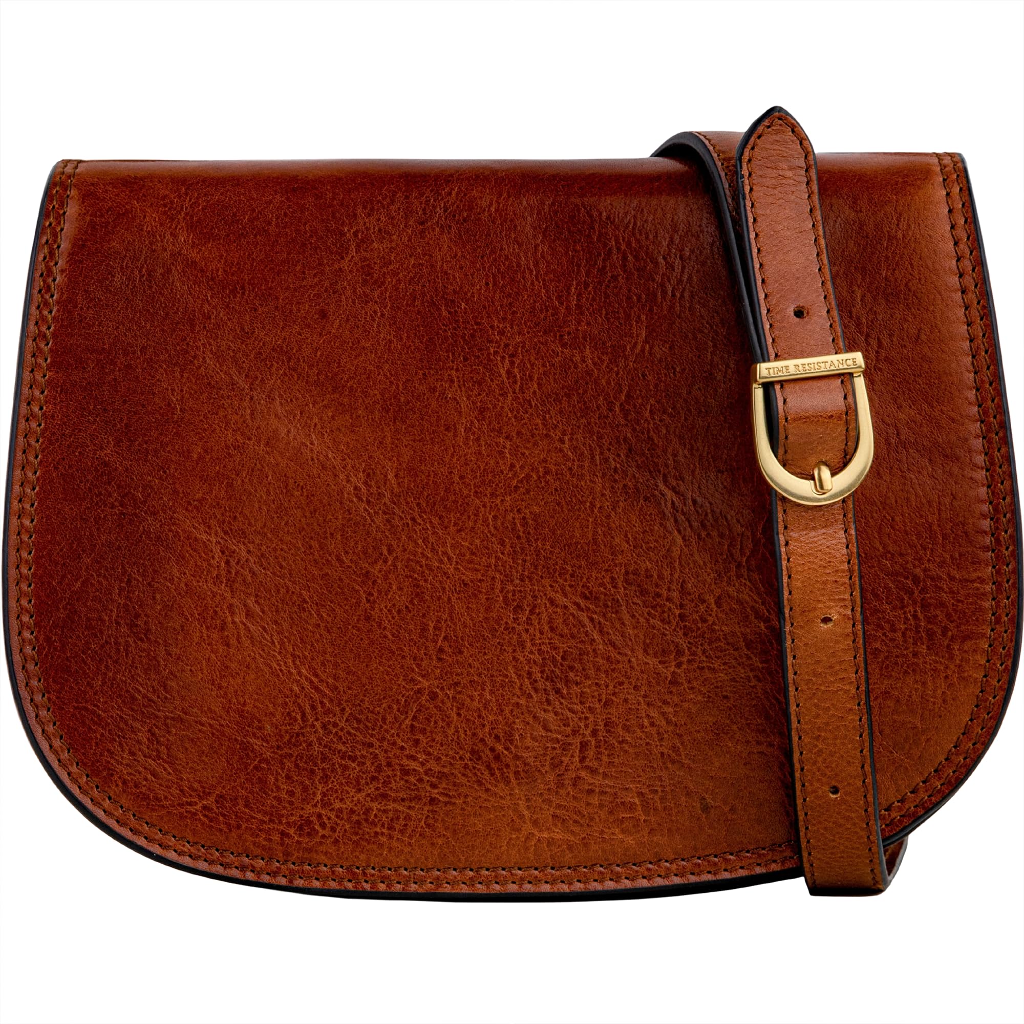 Time Resistance Leather Cross Body Bag for Women Shoulder Bag Messenger Purse