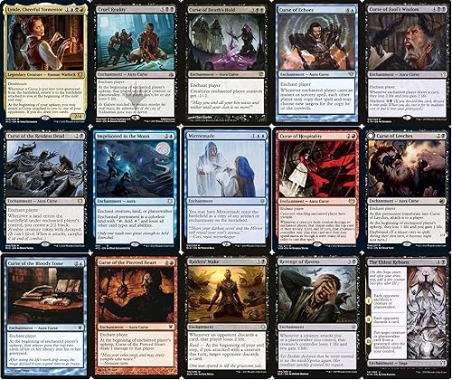 Miniatura 2 de Elite Curses Commander Deck - Lynde - Grixis - Azul Negro Rojo - EDH - 100 cartas - Magic The Gathering Deck - Muy fuerte