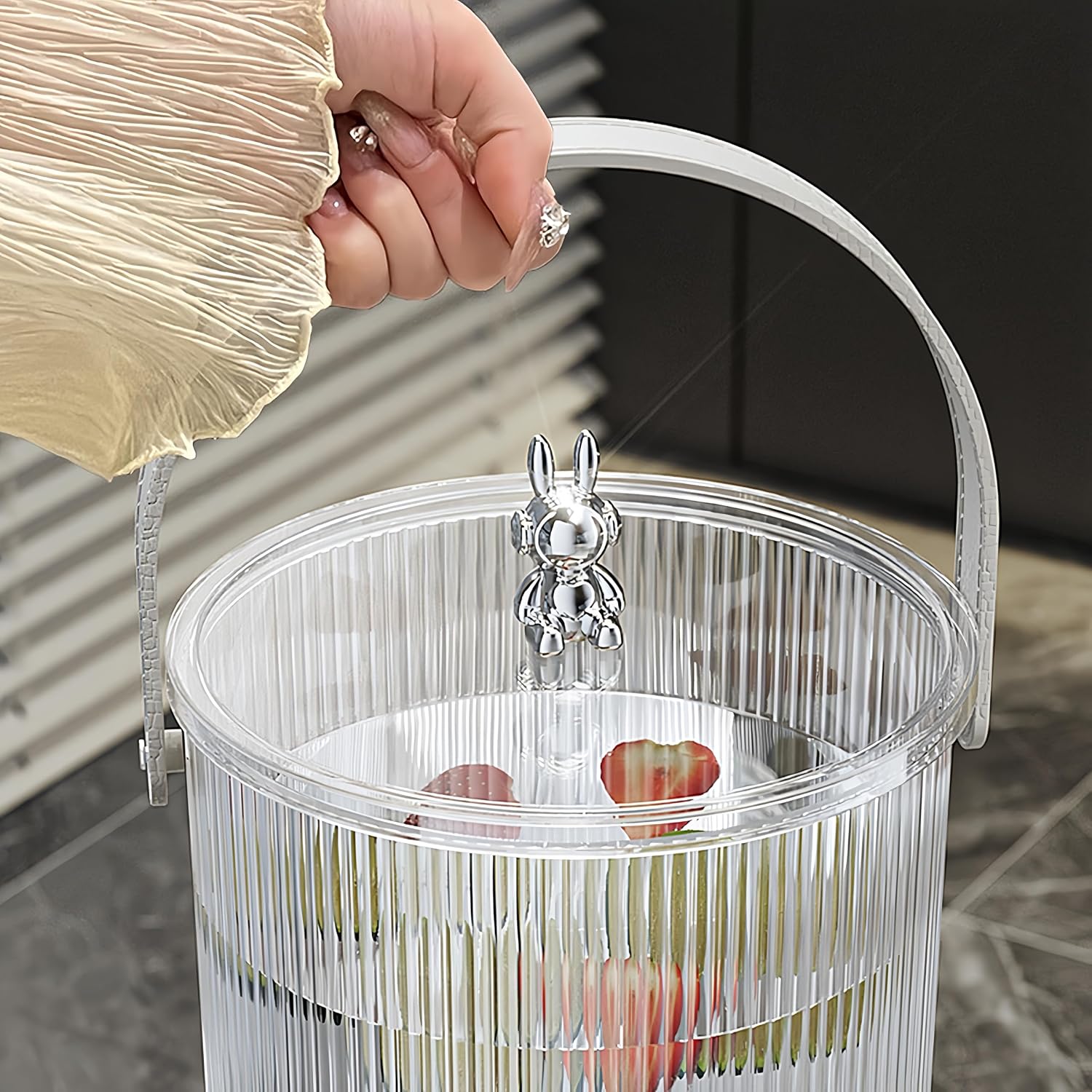 Beverage Dispenser with Stand | Leak-Proof Lid & Non-Drip Spigot | Juice & Water Pitcher for Parties, Weddings, BBQs | Clear Drink Dispenser with Removable Lid（ 3.5L）