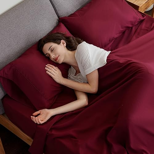 Miniatura 3 de Berkshire Blanket Juego de sábanas de microfibra de 3 piezas, tamaño individual XL, sábana ligera extra suave con bolsillo profundo de hasta 14