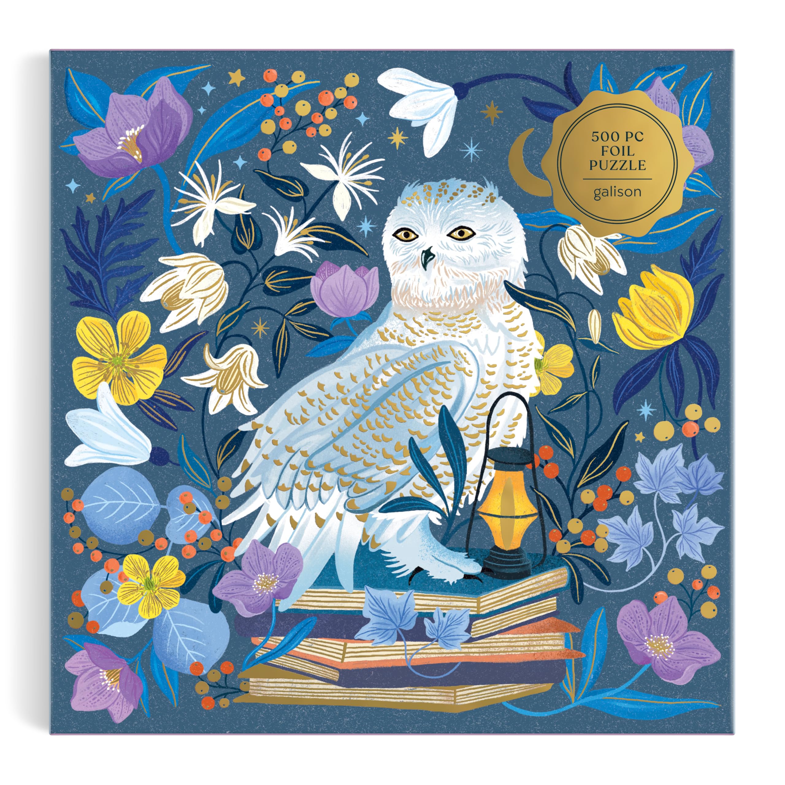 NIGHT OWLS / 7インチ / 5枚セット Glow in the Dark: Owls in the Moonlight | 🧩 Jigsaw Puzzle