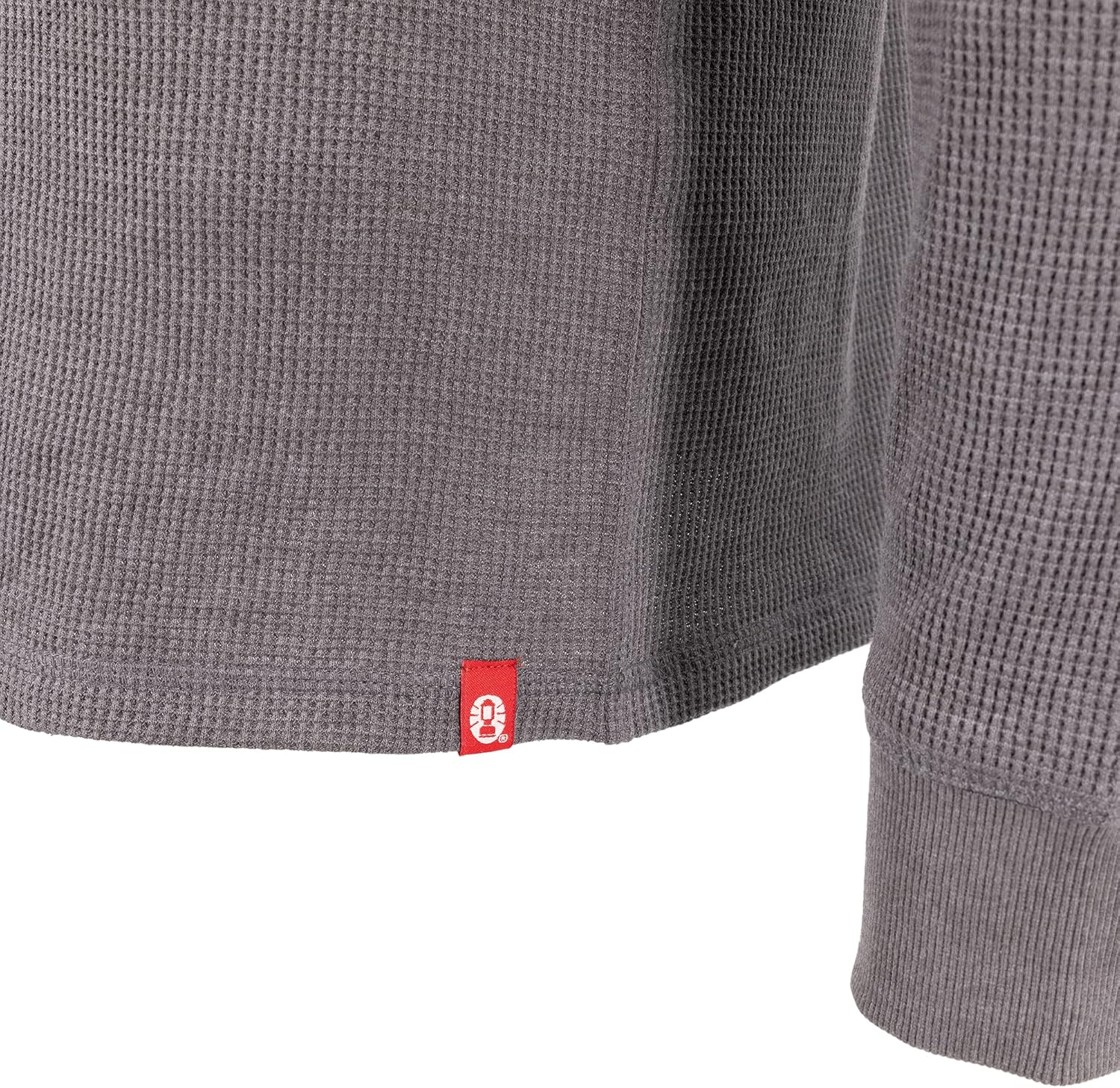 Coleman Long-Sleeve Waffle Thermal Henley Shirts for Men
