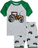 Family Feeling Boys Summer Pajamas Sets Short Sets