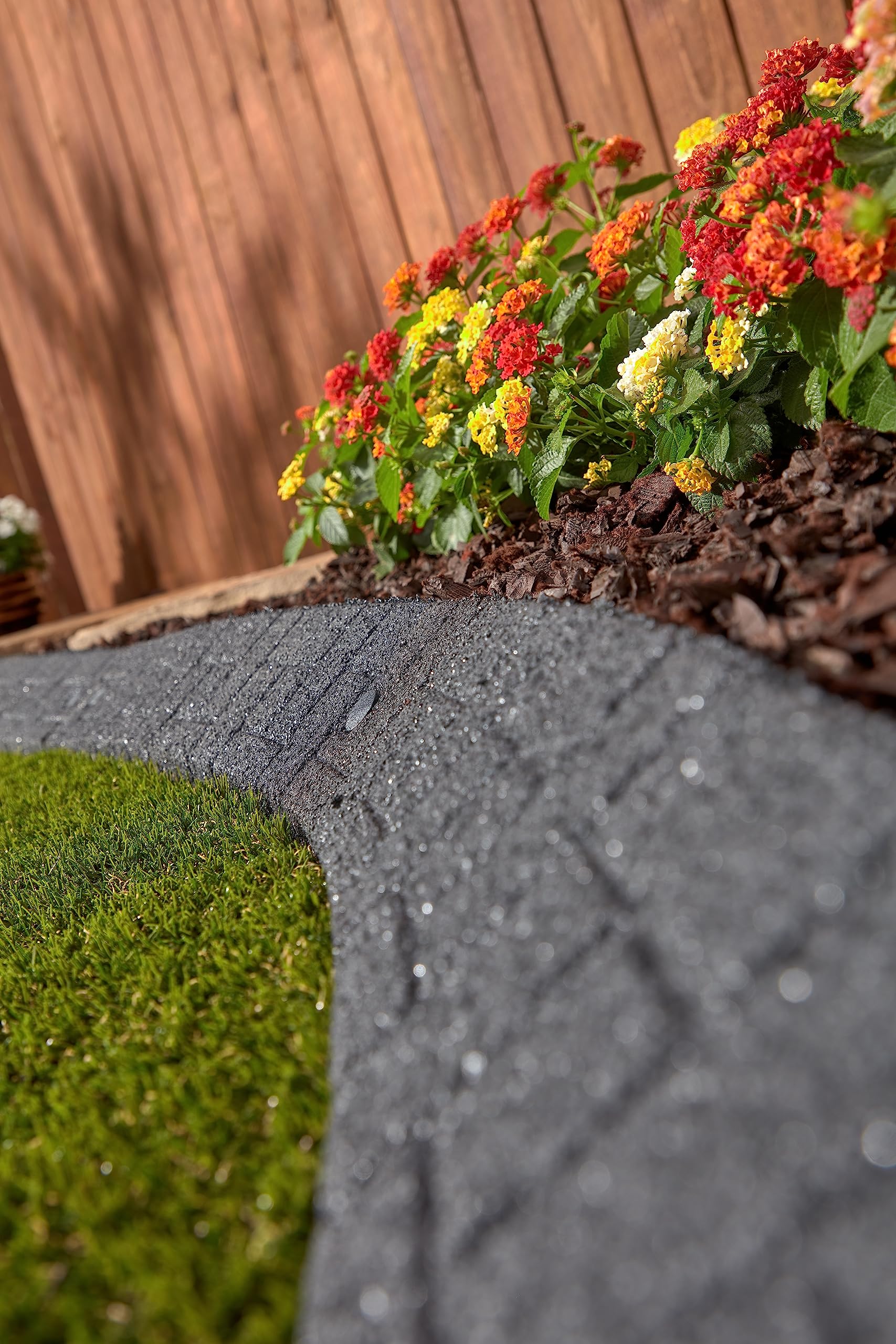 Rubber Edging Flexible Rubber Landscape Edging Flexible Recycled Rubber Edging