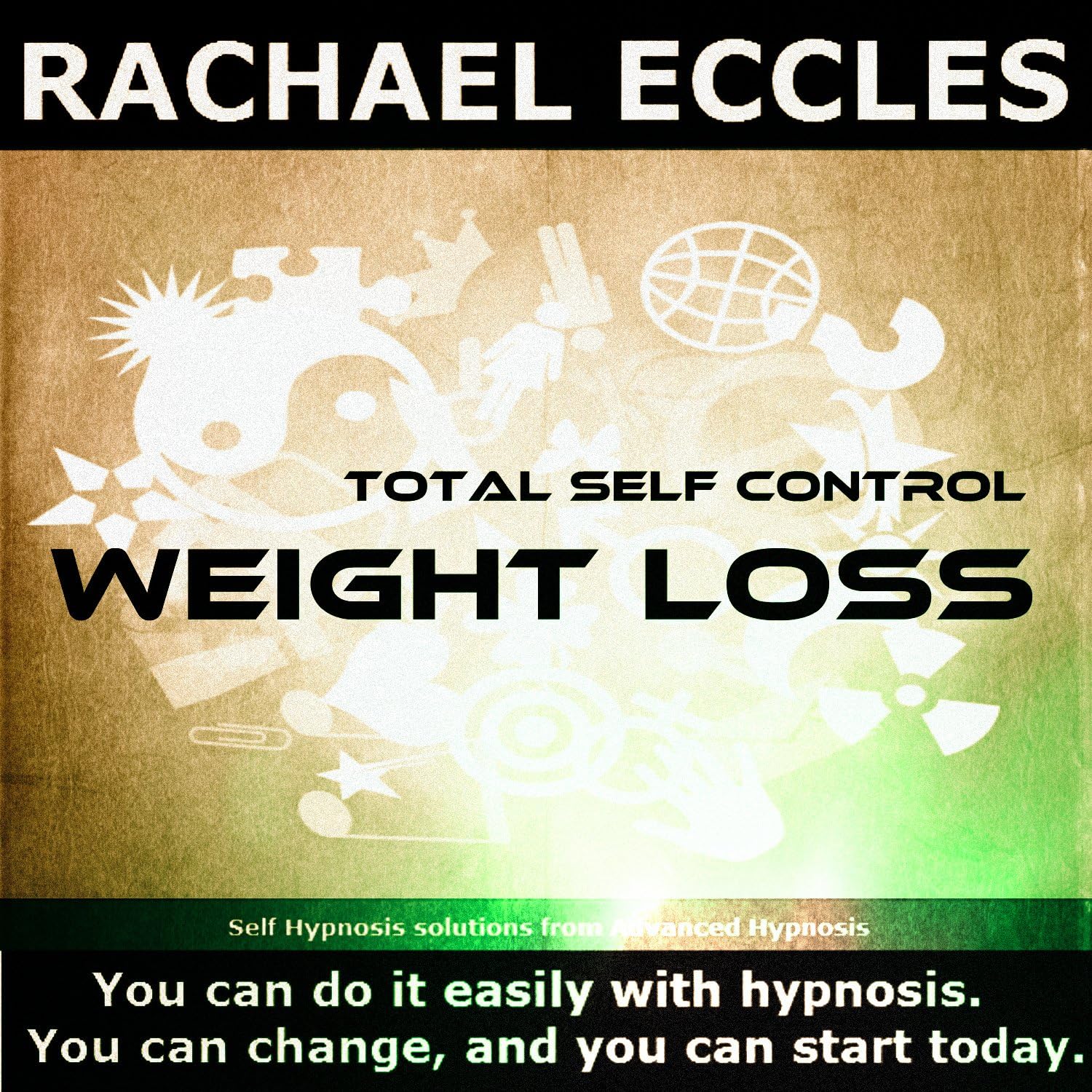 Total Self Control Weight Loss 3 Track Hypnotherapy Self Hypnosis CD by