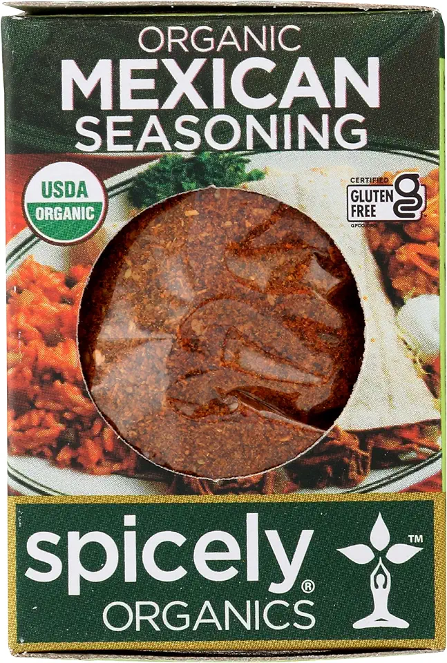 Spicely Organic Seasoning, Mexican - Compact USDA Organic
