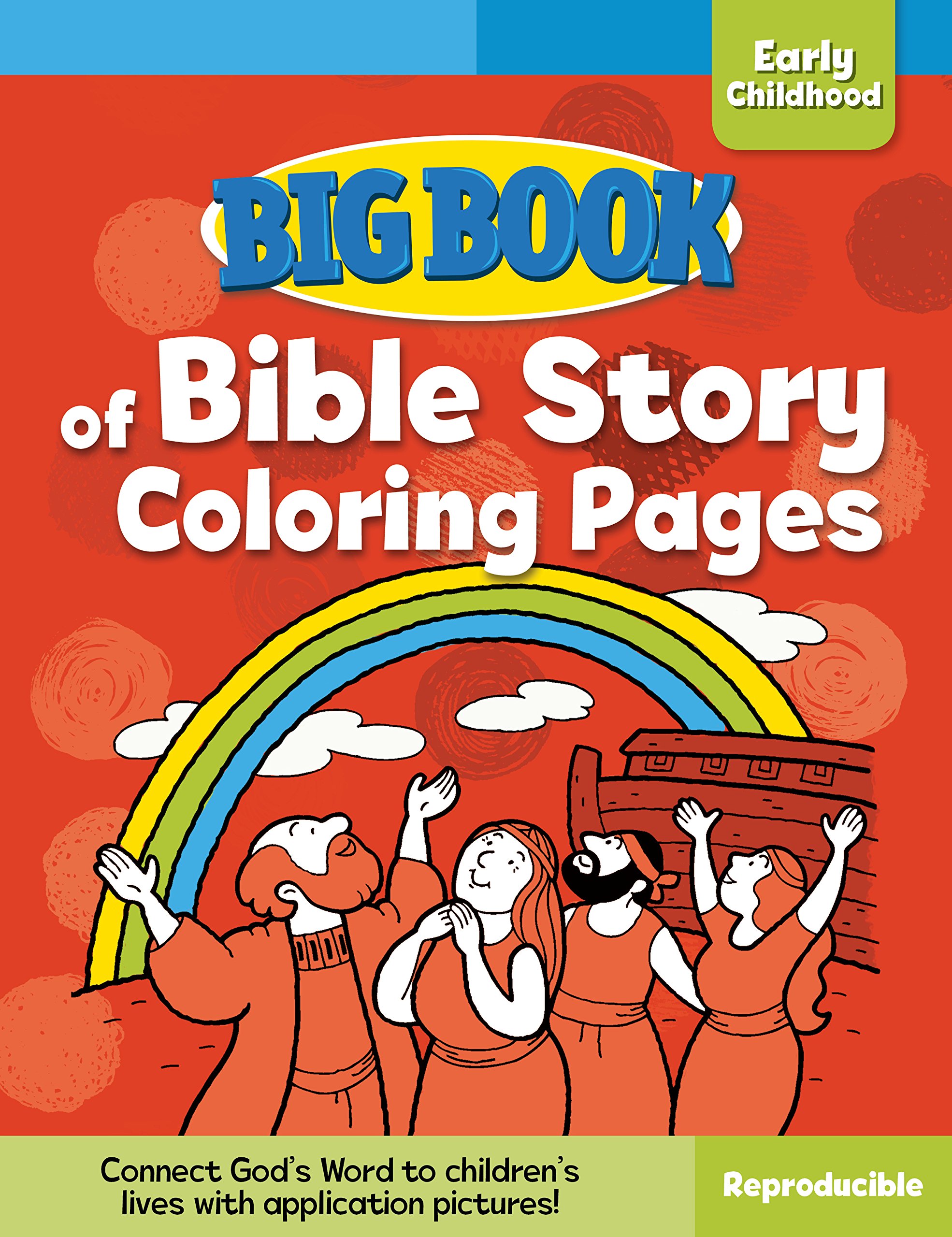 Big Book of Bible Story Coloring Pages for Early Childhood (Big Books). Cook**