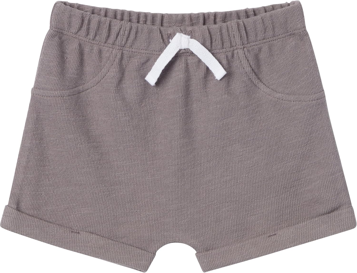 Modern Moments by Gerber baby-boys 2-piece Short-sleeve Henley Shirt and Short Set - Image 4