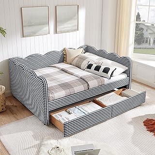 KEIKI Full Size Upholstery Gingham Da...