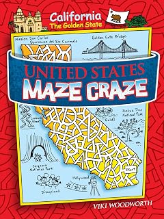 United States Maze Craze (Dover Kids Activity Books: U.S.A.)