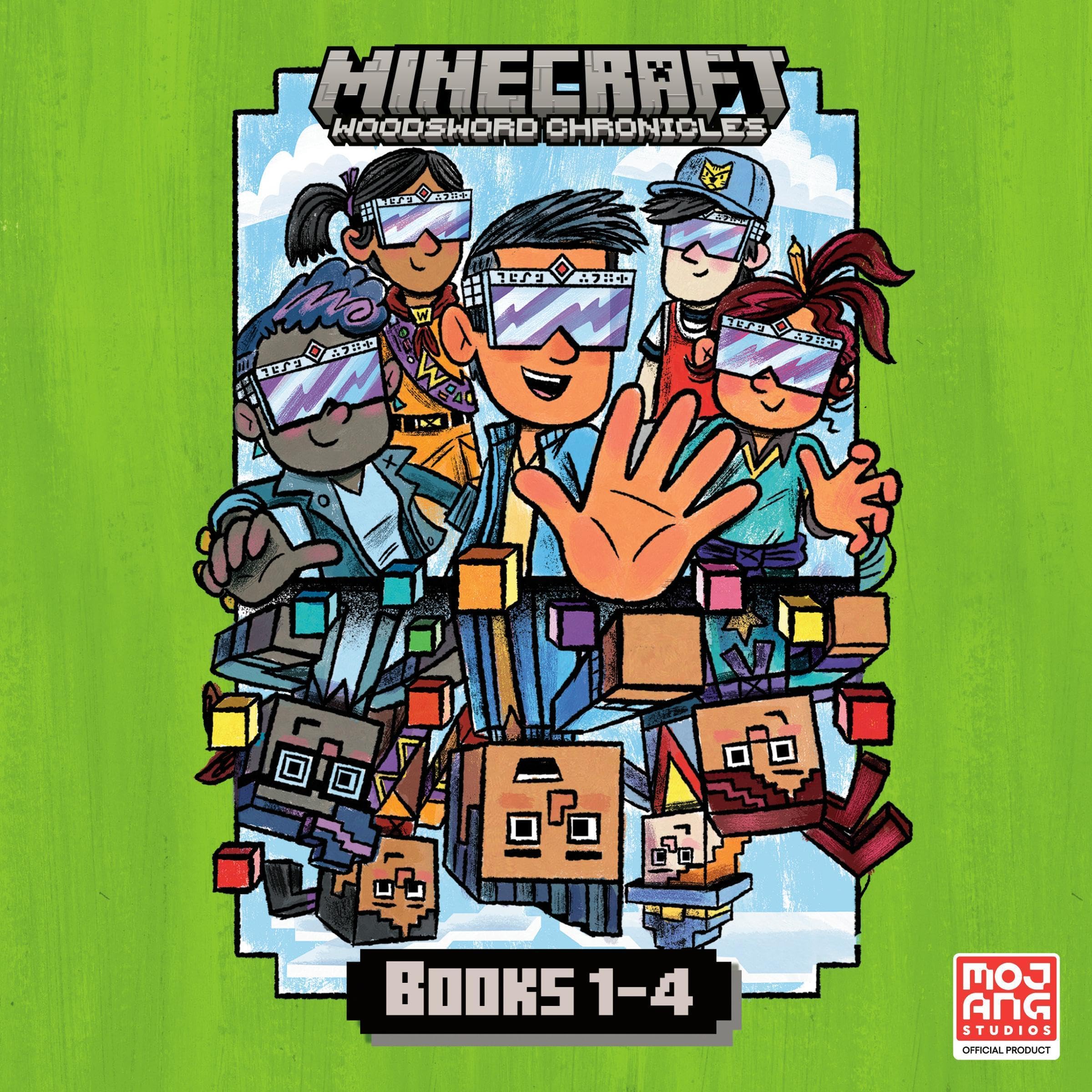 Cover art for Minecraft Woodsword Chronicles Box Set Books 1-4 (Minecraft)