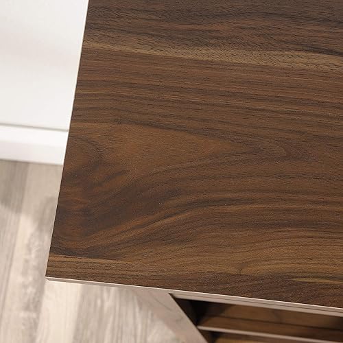 Miniatura 4 de Sauder Estantería de madera multiusos de 3 niveles para oficina en casa, sala de estar, en nogal grande