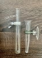 Vista 8 de Jarrones de propagación de ventanas, jarrones de tubos de ensayo de vidrio con ventosas para propagación, proyectos hidropónicos, decoración