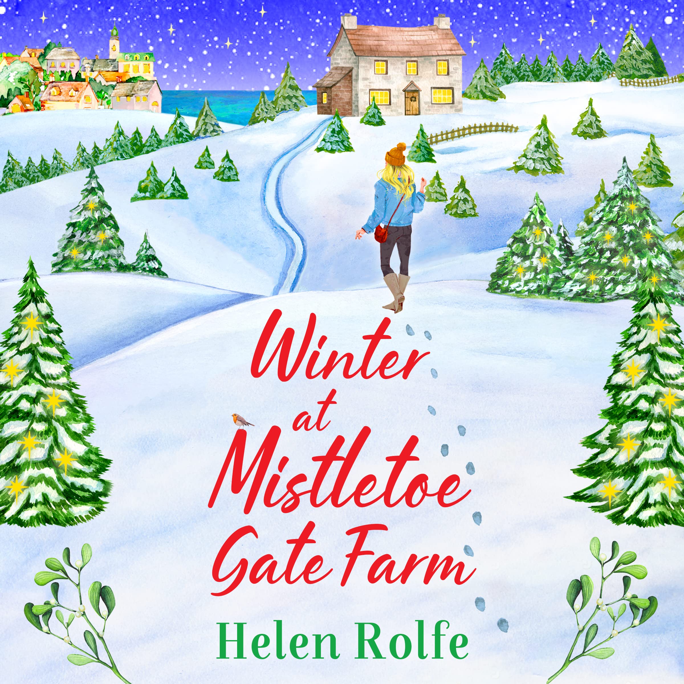 Winter at Mistletoe Gate Farm: An uplifting, feel-good read from Helen Rolfe (Heritage Cove, 4)