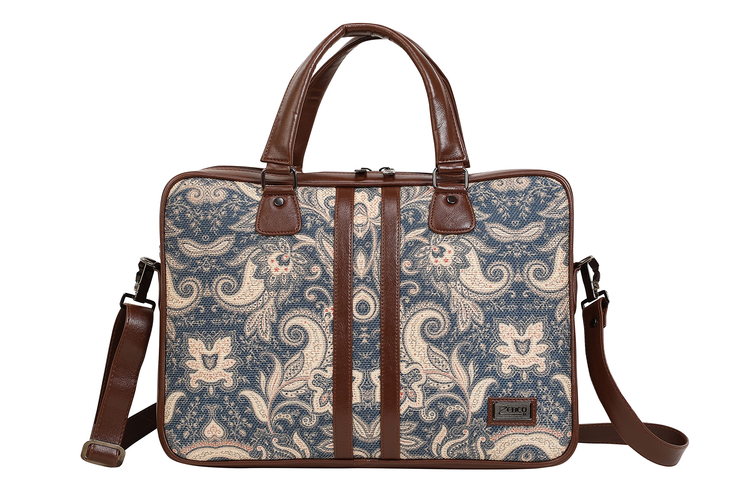 ZEBCO BAGS Laptop Bag Shoulder Messenger Bag with 15.6 inch Laptop Compartment