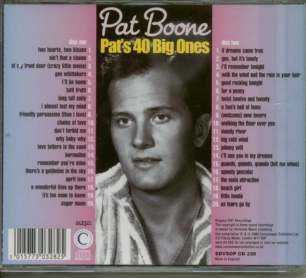 【12枚組・未開封・廃盤】Fifties Complete /PAT BOONE 12枚組・未開封・廃盤】Fifties Complete /PAT BOONE BOONE,PAT