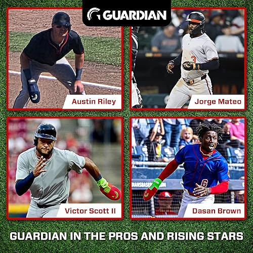 Miniatura 7 de Guardian Baseball Mitón deslizante - Tallas para jóvenes y adultos - Guante deslizante para béisbol - Correa de compresión elástica