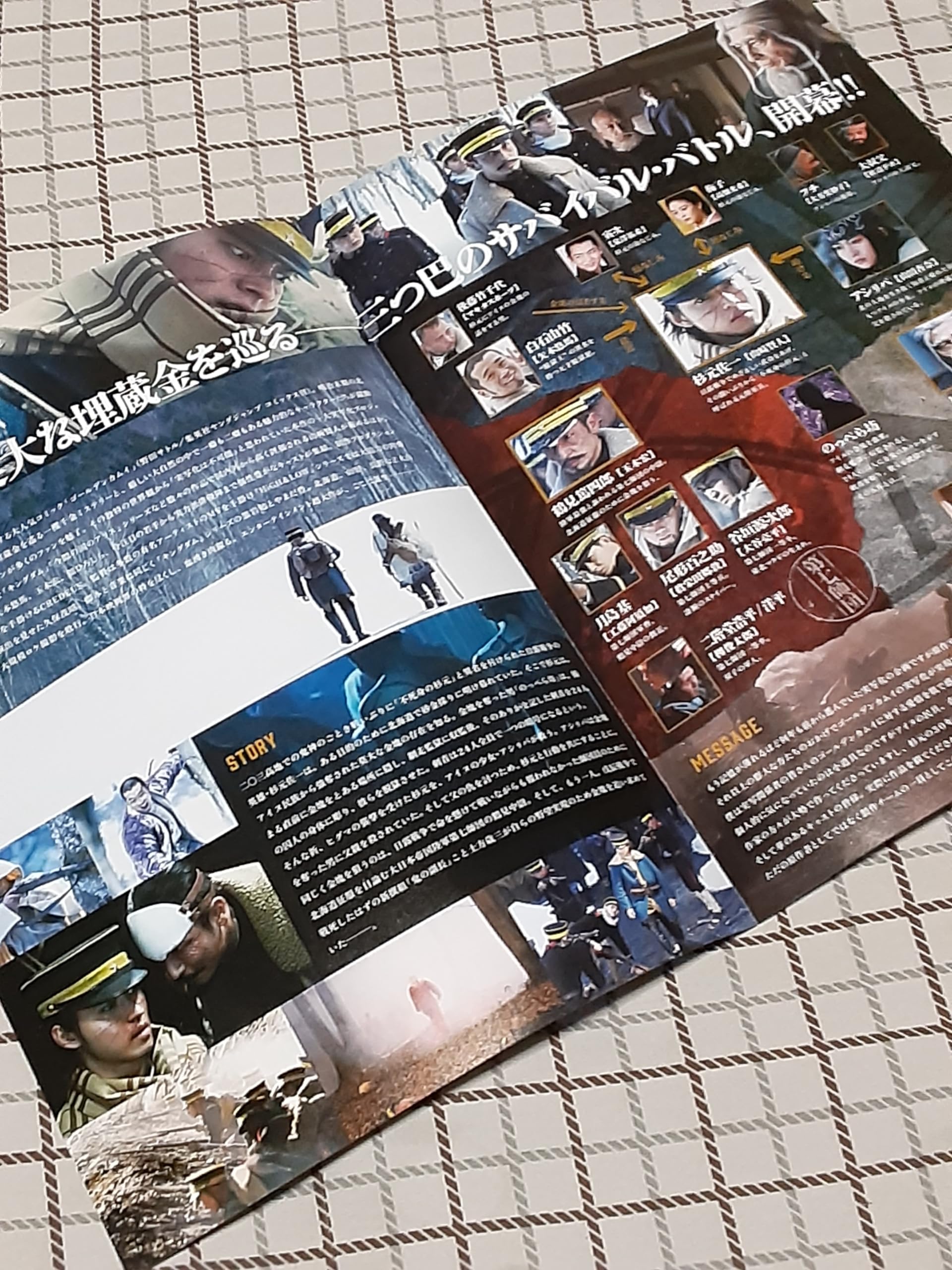 Amazon.co.jp: 映画「ゴールデンカムイ」チラシ5枚セット 山﨑賢人