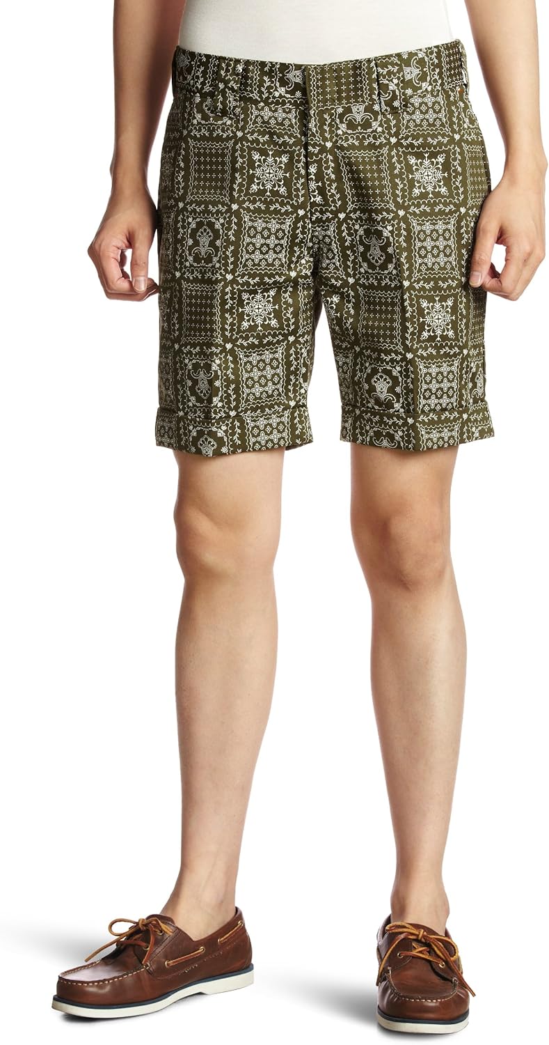 Amazon | [ディッキーズ] 公式 TCツイル バンダナ柄ショート
