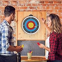 Vista 5 de Tablero de dardos magnético para interiores y exteriores, de doble cara, 2 en 1, regalo deportivo