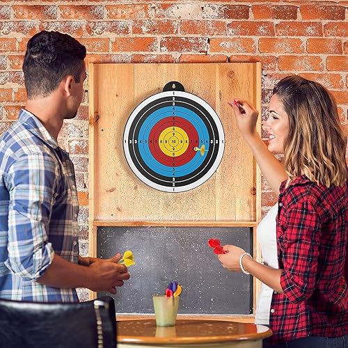 Miniatura 5 de Tablero de dardos magnético para interiores y exteriores, de doble cara, 2 en 1, regalo deportivo
