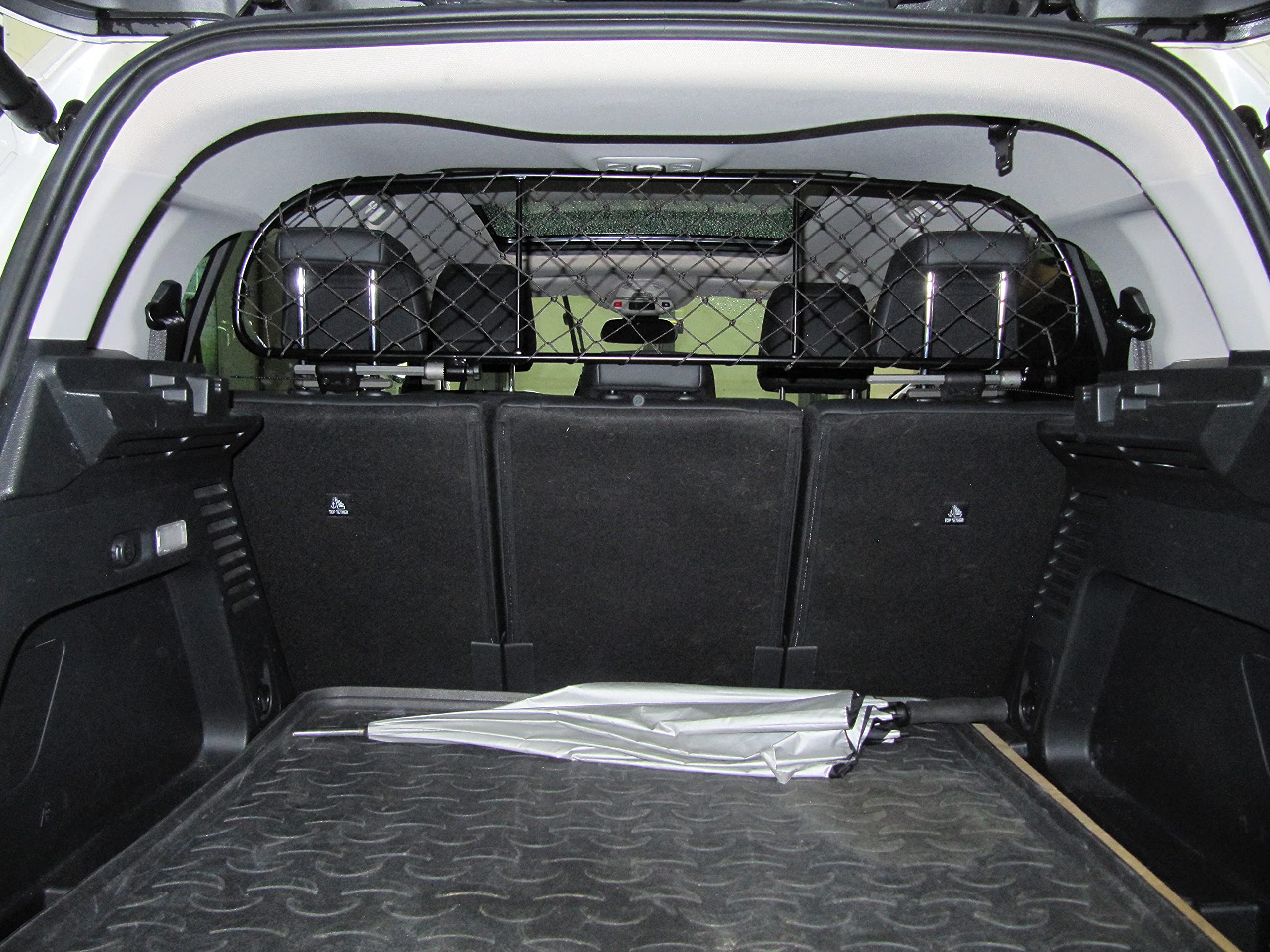 ERGOTECH Divisorio Griglia Rete Divisoria per Citroen C5 Aircross (2018-2025) RDA65-S8, per Trasporto Cani e Bagagli