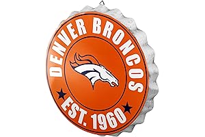 Show Your Broncos Spirit with FOCO NFL Team Logo Hanging Wall Sign