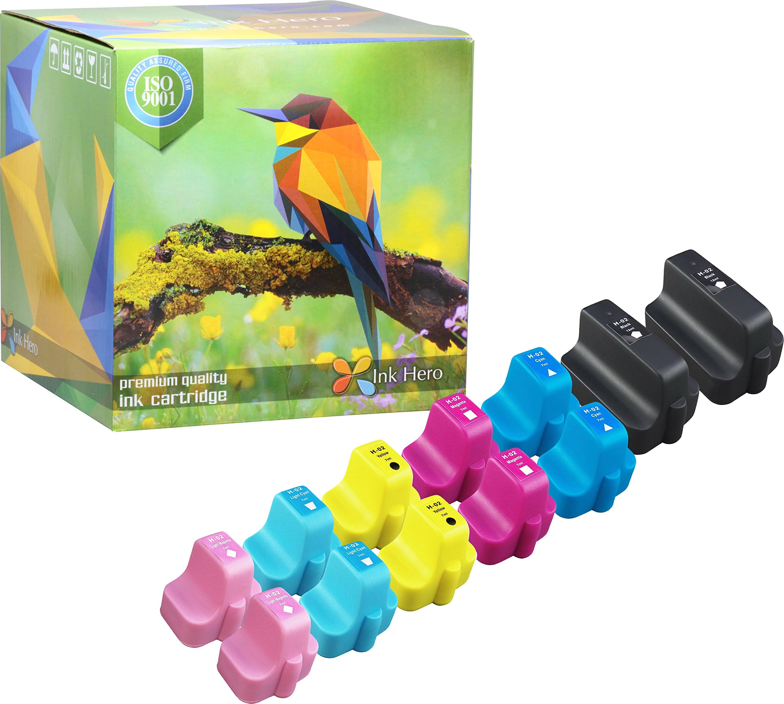 Ink Hero Compatible Ink Cartridge Replacement for HP 363, Photosmart 3210xi 3310 7160 7360 8250 C5180 C6100 C6180 C6200 C6280 C7180 C7200 C7250 C7280 C8180 D7260 D7460 (12-Pack)