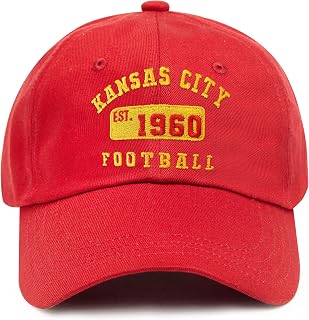 Classic Vintage 3D Embroidered City Hat Adjustable Unisex Baseball Cap Fans Gifts for Men Women