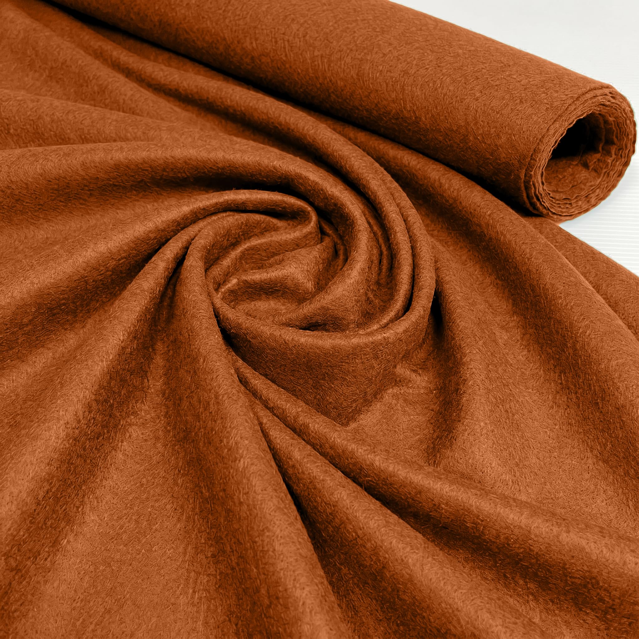 Honey Acrylic Plain Felt Arts and Craft Fabric Material for Sewing Embroidery Decorations 88cm Wide 1 Meter Pre Cut (Honey, 1 Meter Pack)