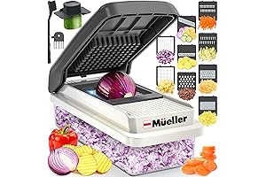 Mueller Onion Chopper Vegetable Cutter, Dicer, Food Chopper