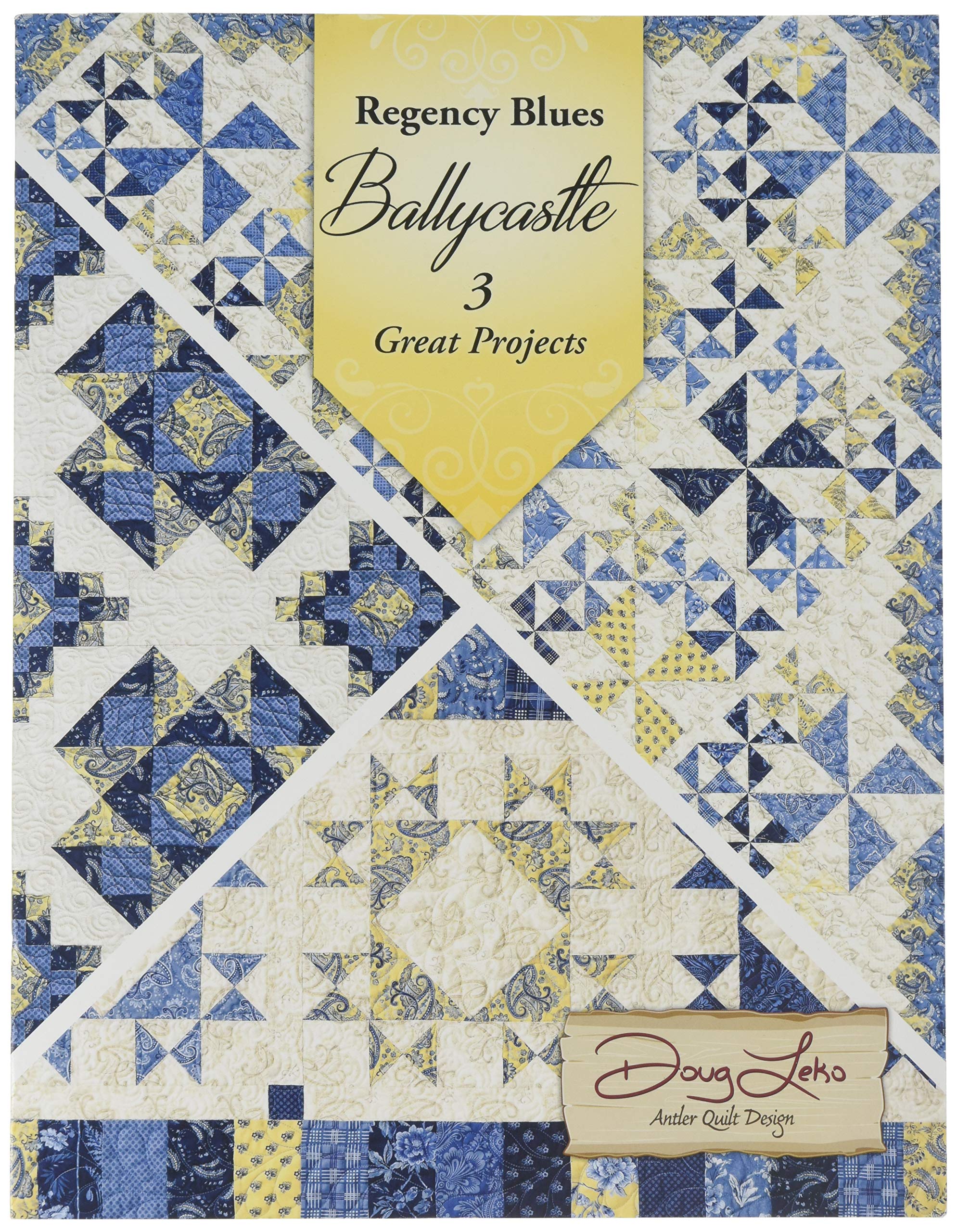 Antler Quilt Design Regency Blues Ballycastle Book