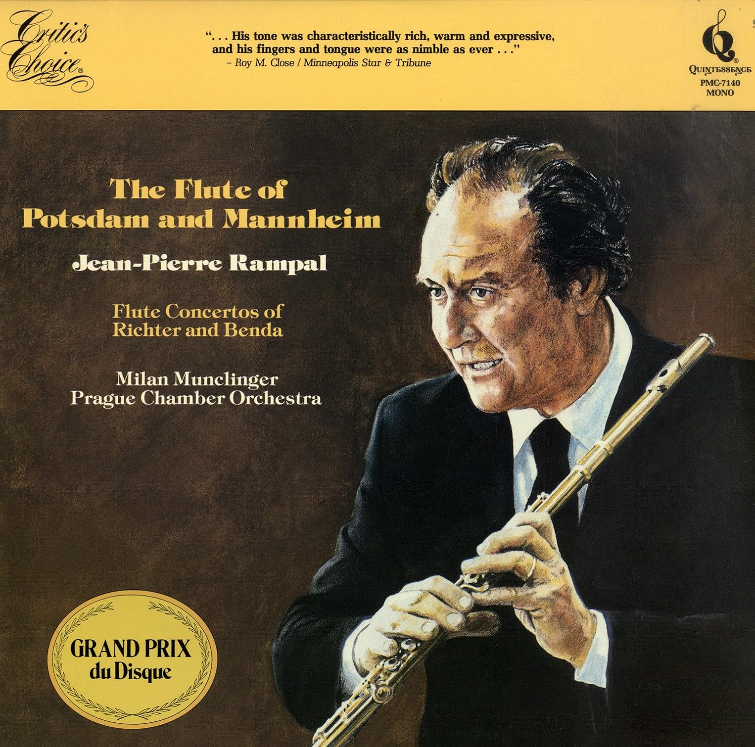 Richter, Benda, JeanPierre Rampal Richter Concerto min D for Flute