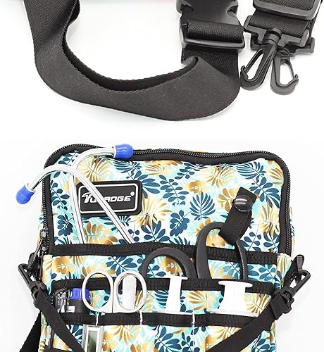 Vista 54 de Riñonera para enfermera con soporte para cinta, organizador de bolsillo para enfermeras para profesionales médicos, bolsa de cintura de enfermera