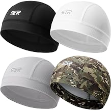 AUSFLUG Skull Cap Helmet Liner, Breathable Cooling Moisture-Wicking